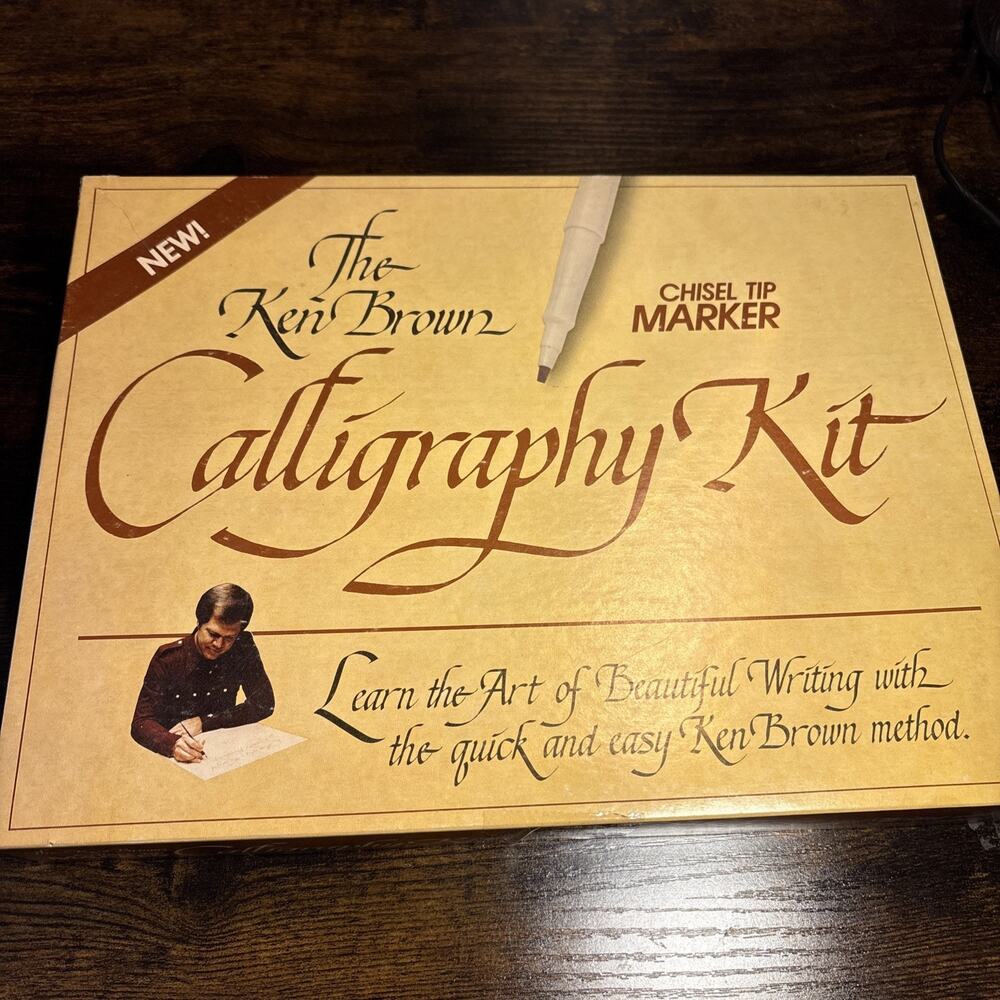 Ken Brown Calligraphy Kit 3078 Hunt Speedball Classic Style Dip Pen